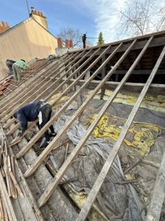 Changement de couverture complète – Chantier Boulevard des Américains à Nantes