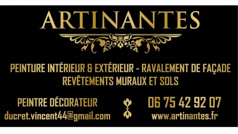 Entreprise pour travaux de peinture intérieurs et exétrieurs Nantes Artinantes