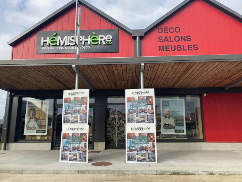Magasin de meubles design et d'objets de décoration Guérande Hémisphère Sud